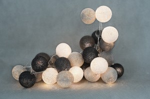 Cotton Ball Lights Grey Shadow