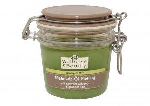 Wellness & Beauty peeling z oliwą z oliwek i zieloną herbatą