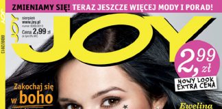 Nowy Magazyn JOY Sierpień 2013 - Teraz jeszcze więcej mody, porad i gwiazd! 