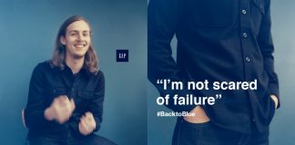 Zainspiruj się kampanią Back to blue marki GAP 8