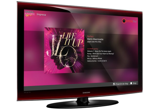 Popularna aplikacja muzyczna Open FM dostępna na telewizorach Samsung Smart TV, smartfonach i tabletach 