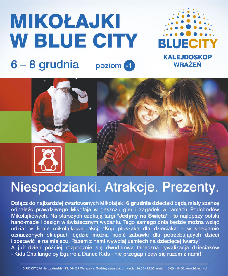 MIKOŁAJKI z BLUE CITY 