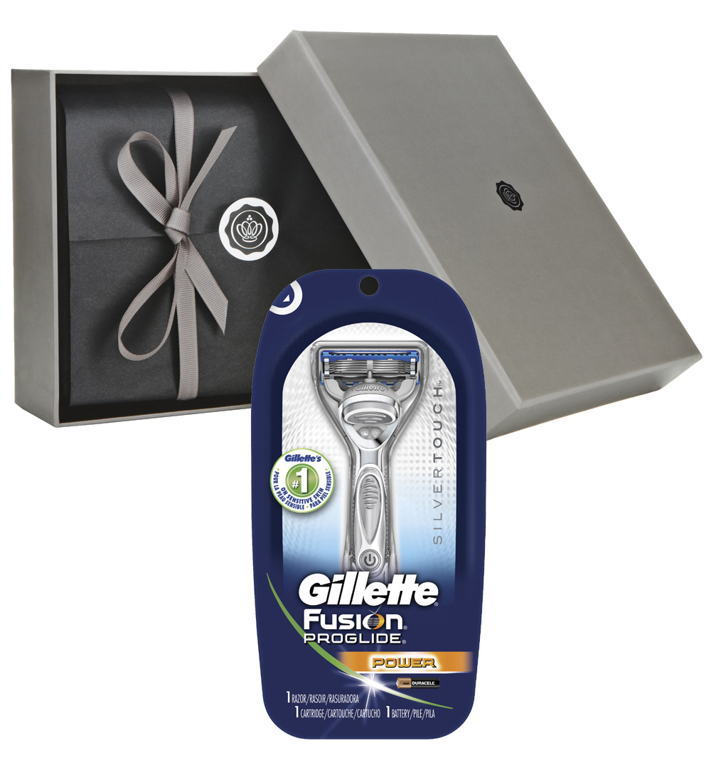 Najnowsza maszynka Gillette Fusion Proglide Silver Touch, dostępna w specjalnym męskim wydaniu GLOSSYBOX MAN!  