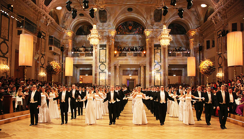 Szczyt sezonu balowego w Wiedniu 