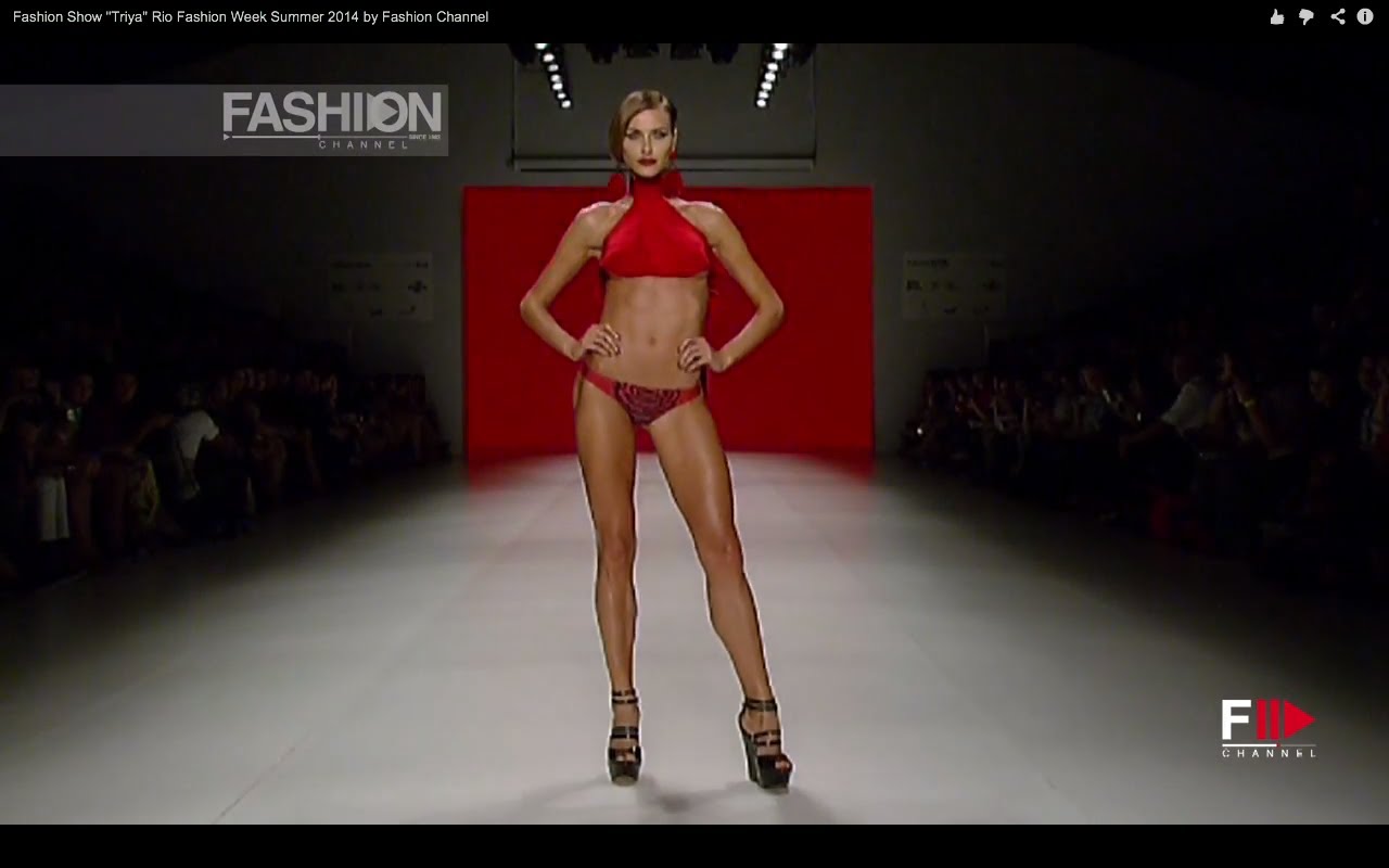 Beachwear Fashion Show "Triya" Rio Fashion Week Lato 2014 