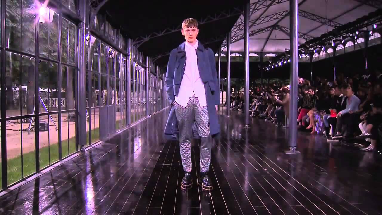  "JOHN GALLIANO" Wiosna/Lato  2014 Menswear Paris  