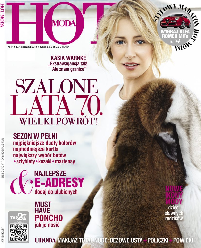 Listopadowy numer magazynu HOT Moda 