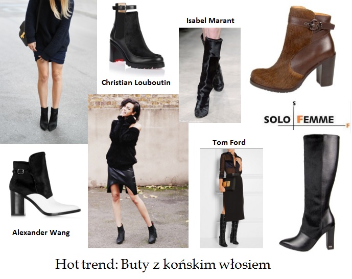 Buty z końskim włosiem