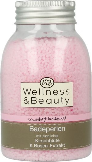 Wellness&Beauty perełki do kąpieli z ekstraktem z kwiatów wiśni i różyCena 8,99 zł  180 g