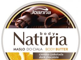 Naturia masło do ciała − ciemna czekolada i pomarańcza − laboratorium kosmetyczne joanna