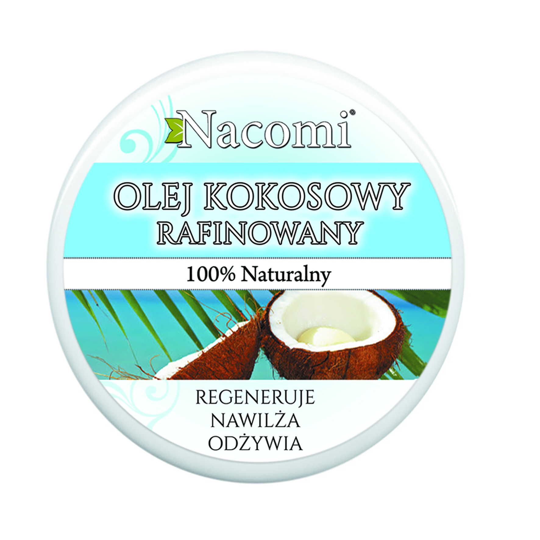 Olej kokosowy rafinowany – nacomi