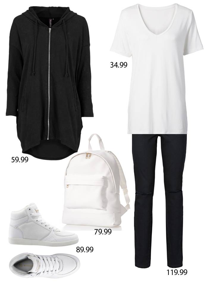 Czarno-biały minimalizm w nowej kolekcji bonprix