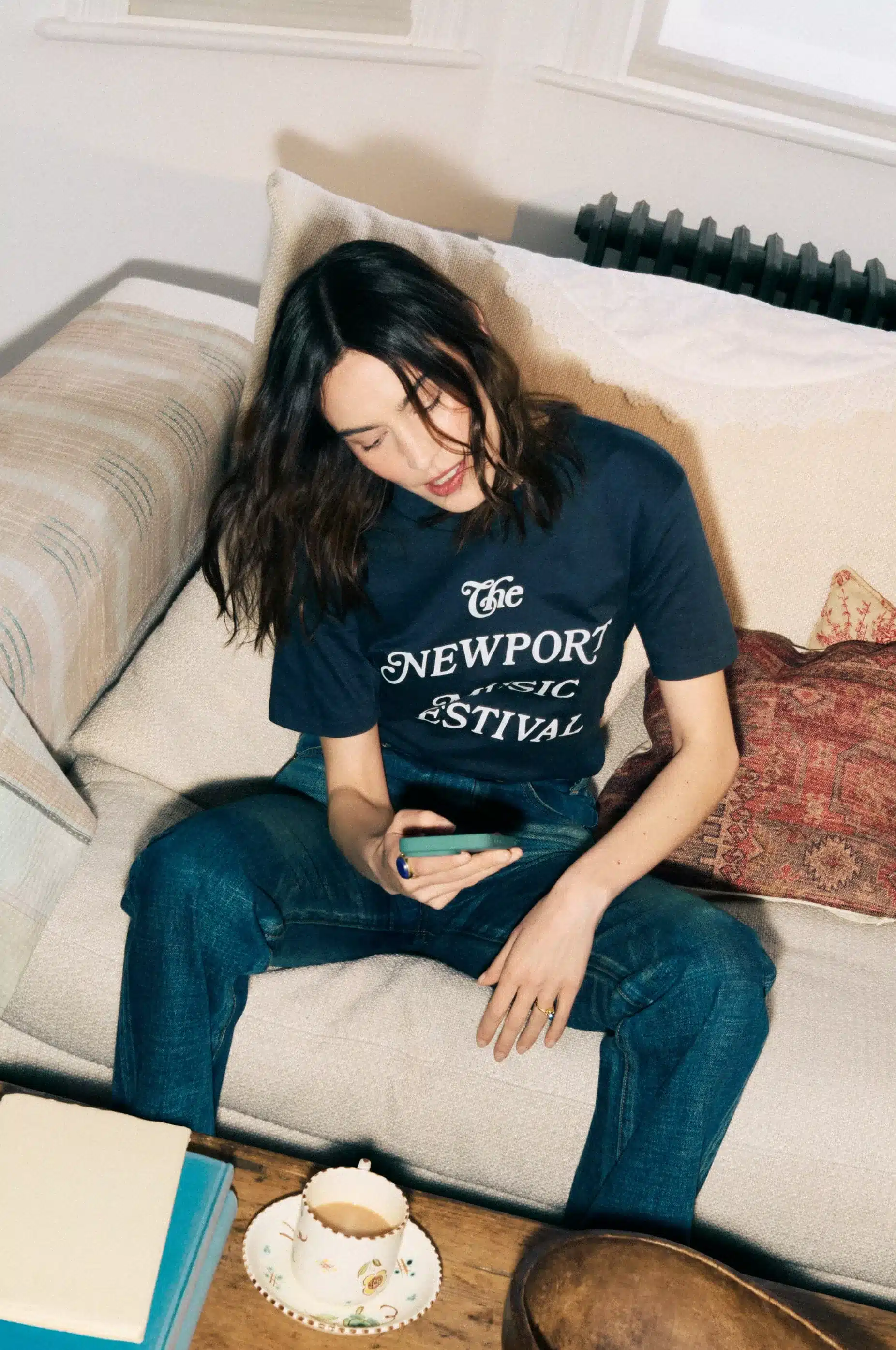 Alexa Chung selling her pre-loved luxury items via Vinted App_Credit_ Anton Gottlob for Vinted-min